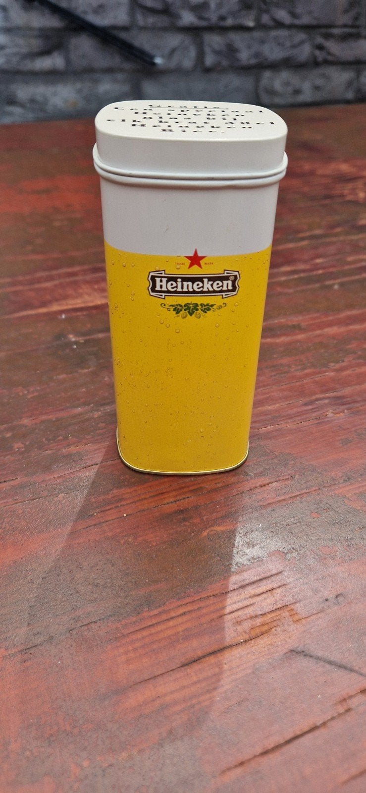 Heineken Bierglas Shaker - Vintage Verzamelobject, Verzamelen, Ophalen of Verzenden