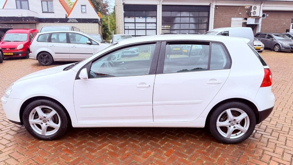 Volkswagen Golf 1.6 75KW 2008 Wit APK + AIRCO, Auto's, Voorwielaandrijving, Stof, 4 cilinders, 620 kg