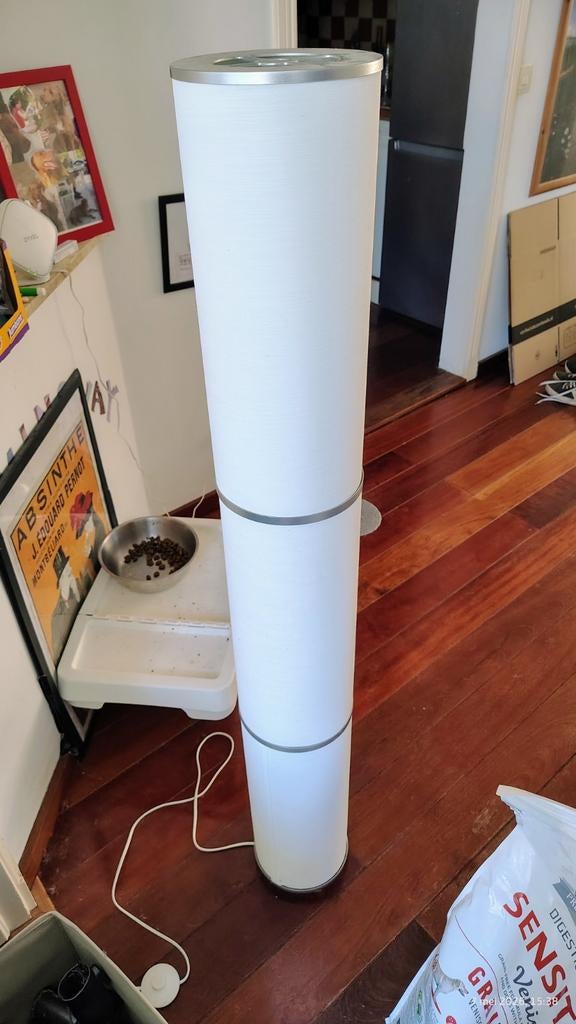 IKEA vloerlamp, optioneel met lampen, Huis en Inrichting, Ophalen, Gebruikt, Modern, Scandinavisch, Stof