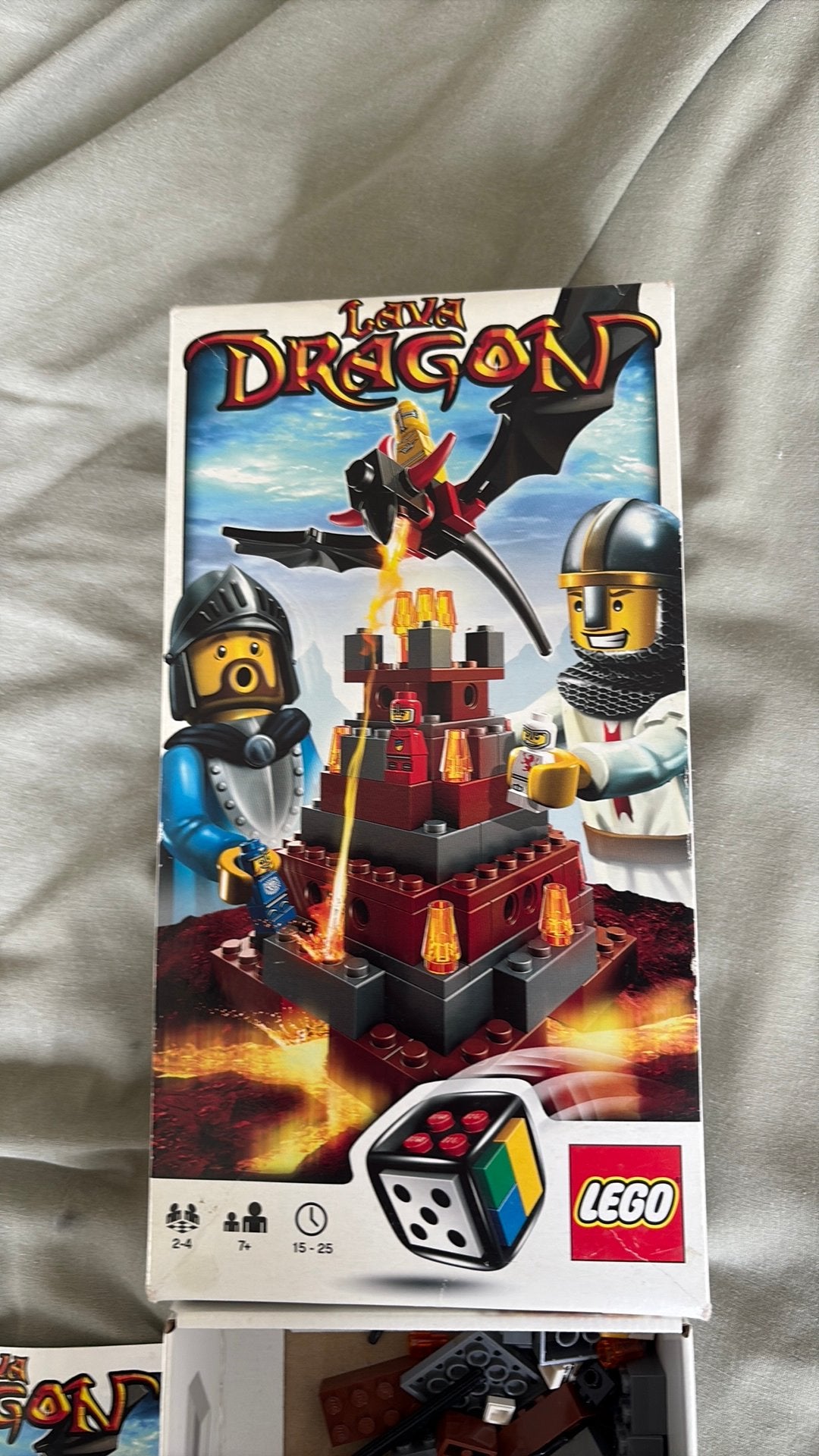 Legospel dragon lava, Ophalen of Verzenden, Zo goed als nieuw