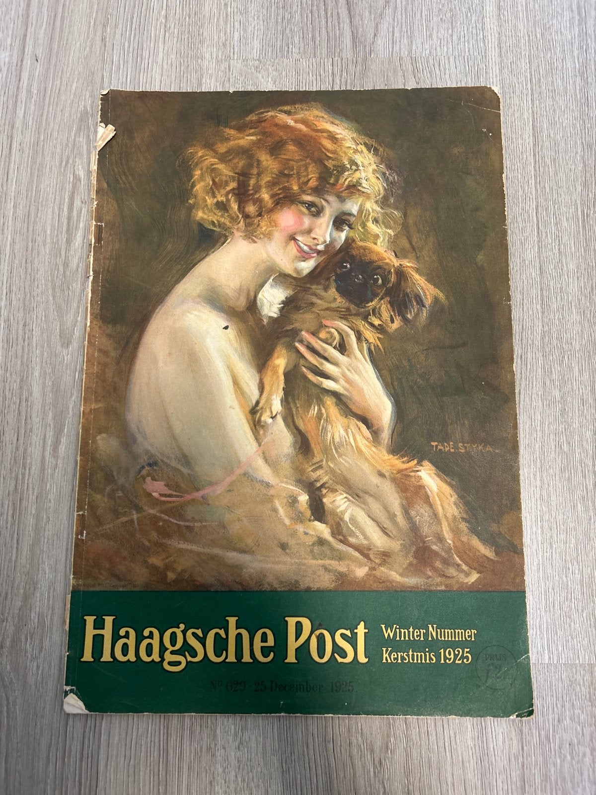Haagsche Post Winter Nummer Kerstmis 1925 - Zeldzaam, Ophalen of Verzenden, Gelezen, Overige typen