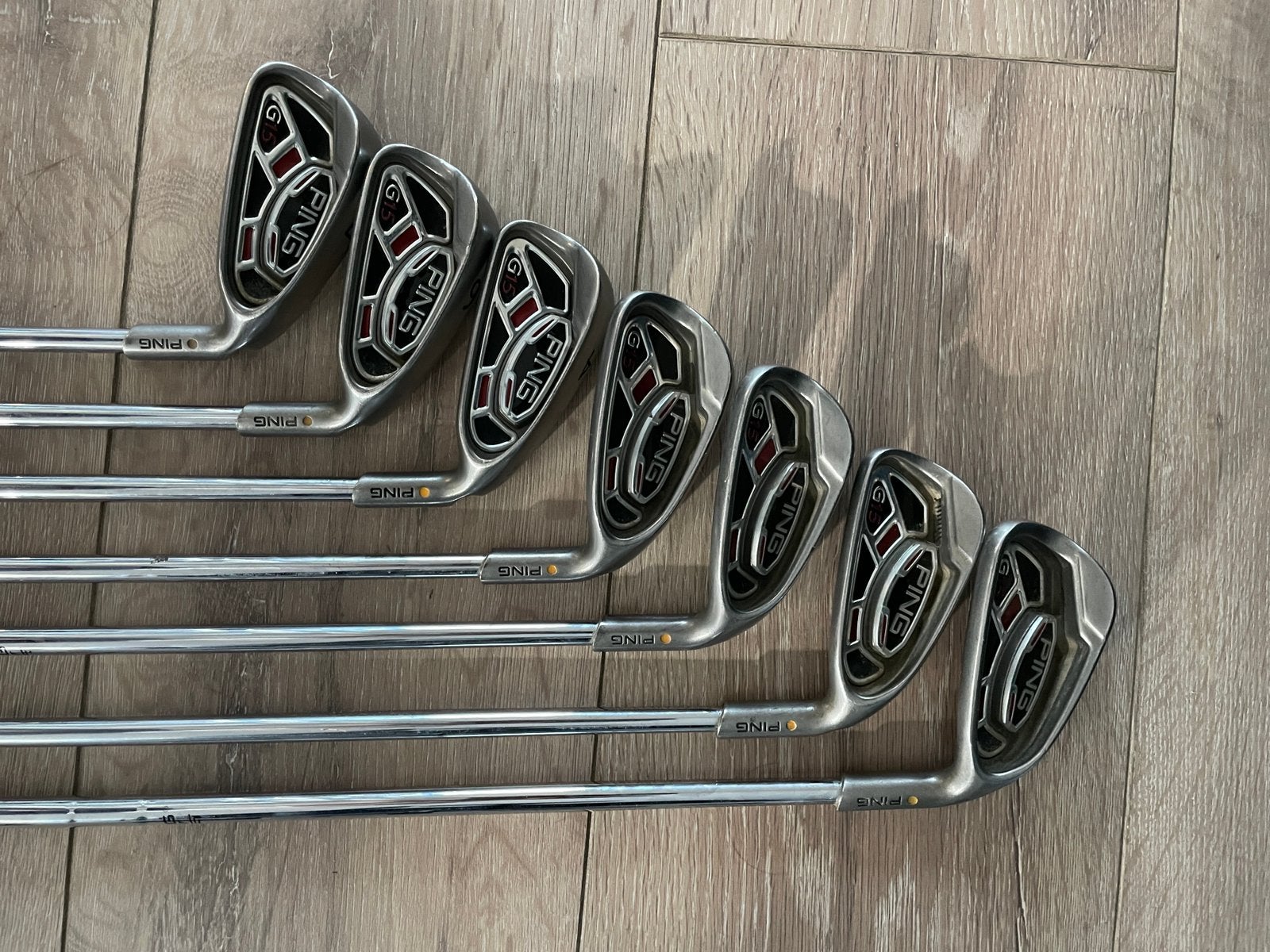 Ping G15 golf ijzerset (4-PW), Ophalen of Verzenden, Zo goed als nieuw, Set, Ping
