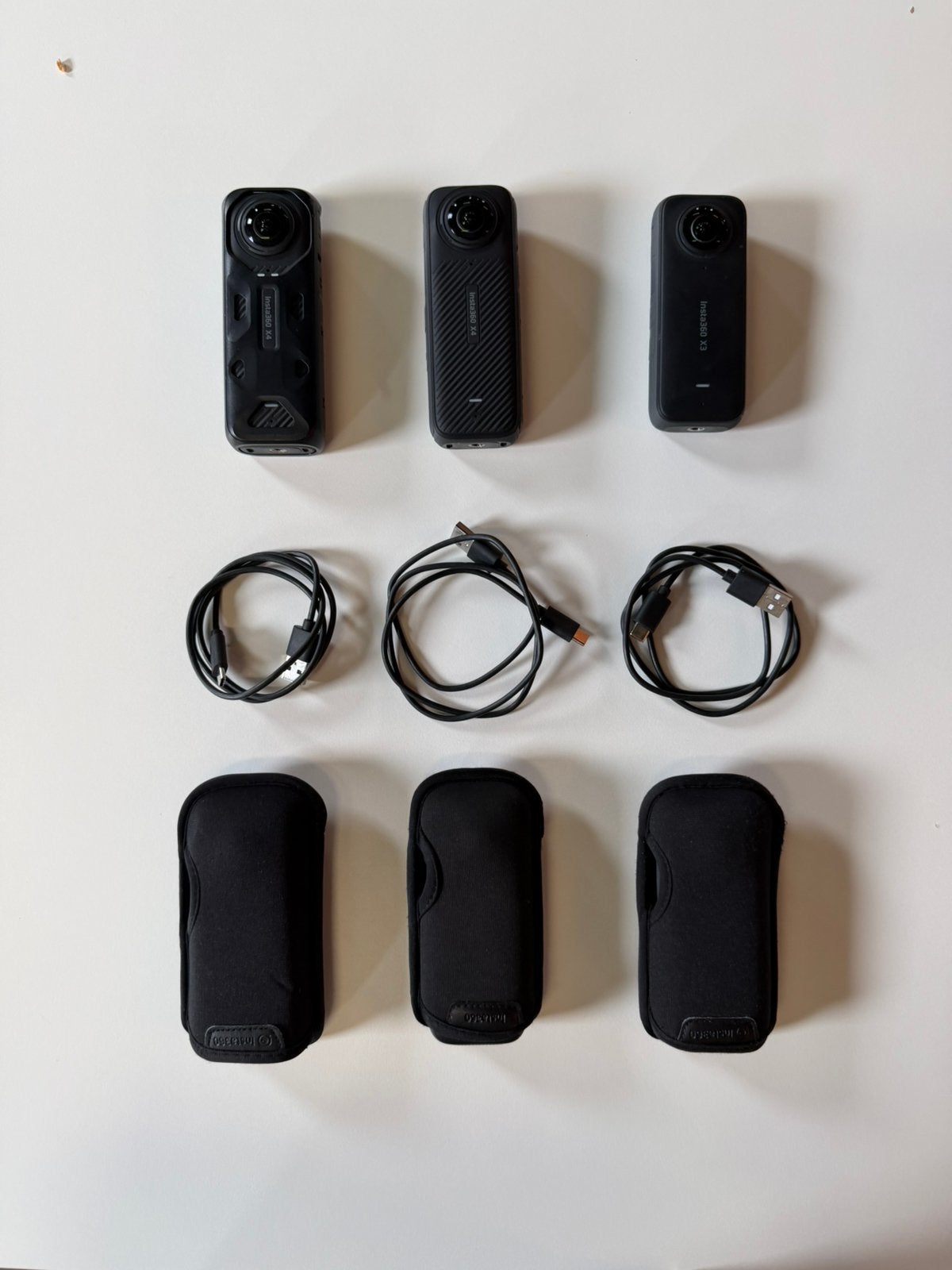 INSTA 360 X3/X4 (partij of los), Ophalen of Verzenden, Zo goed als nieuw, Overige merken