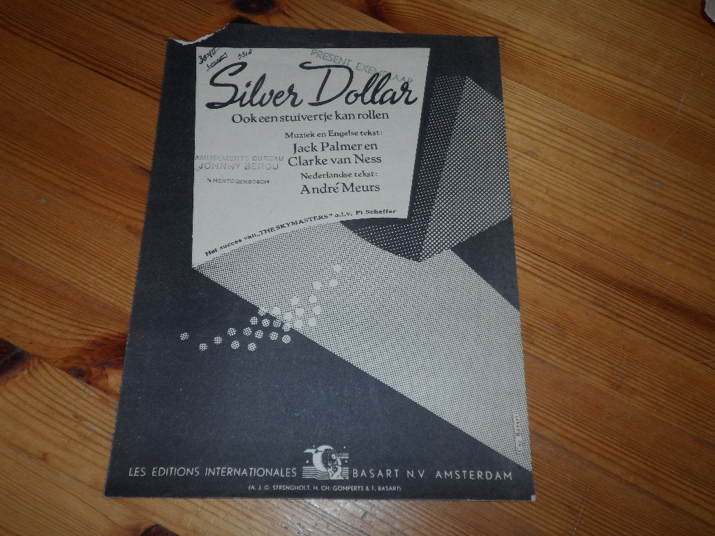 Silver dollar - palmer / ness / meurs, Gebruikt, Gitaar, Ophalen of Verzenden, Artiest of Componist