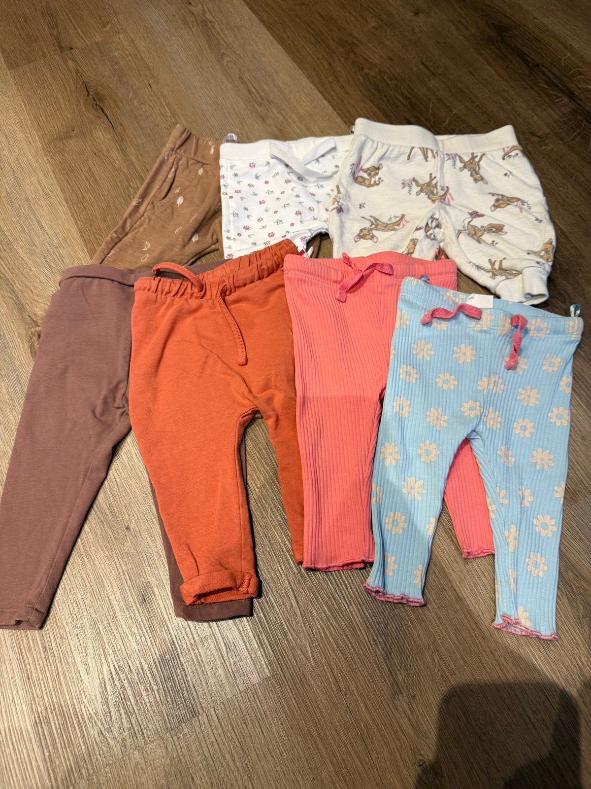 7 Broekjes maat 62 - Prenatal, Zeeman, Hema, Disney, Kinderen en Baby's, Ophalen of Verzenden, Zo goed als nieuw, Meisje, Broekje