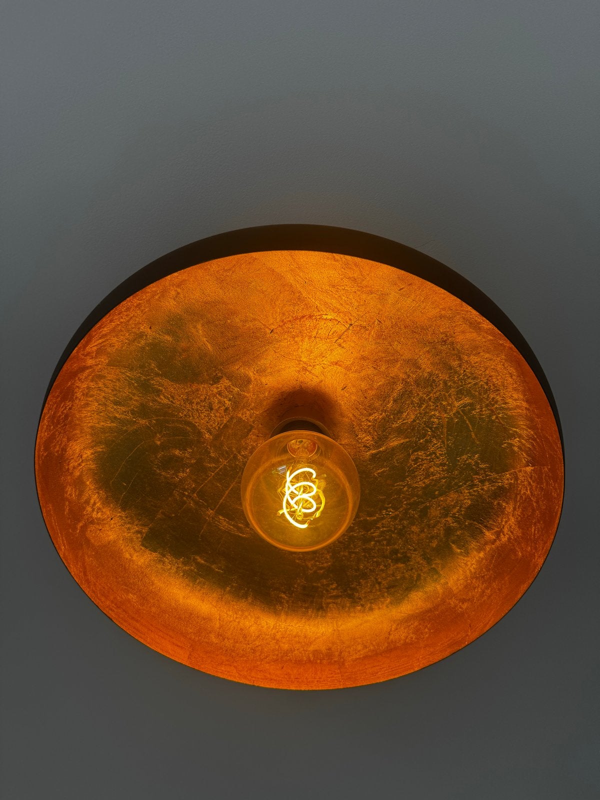 Moderne Plafondlamp Zwart/Goud - Stijlvolle Verlichting, Ophalen, Modern, Zwart, E27 (groot)
