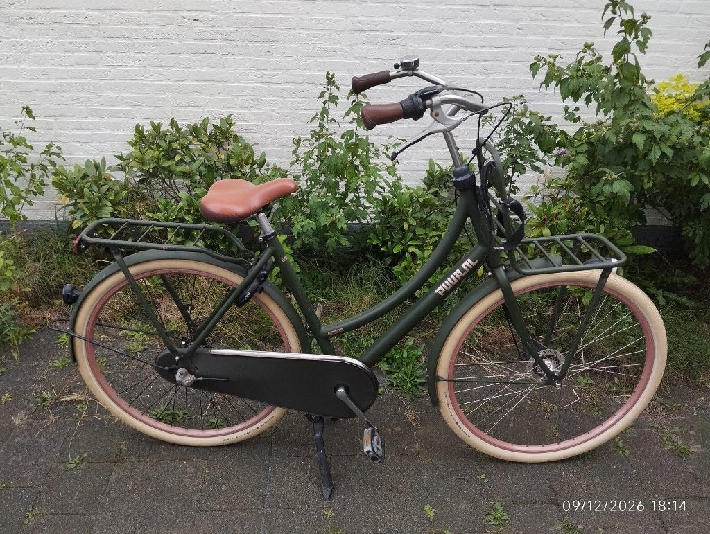 Gazelle Puur NL damesfiets, Ophalen, Terugtraprem, Versnellingen, Gazelle