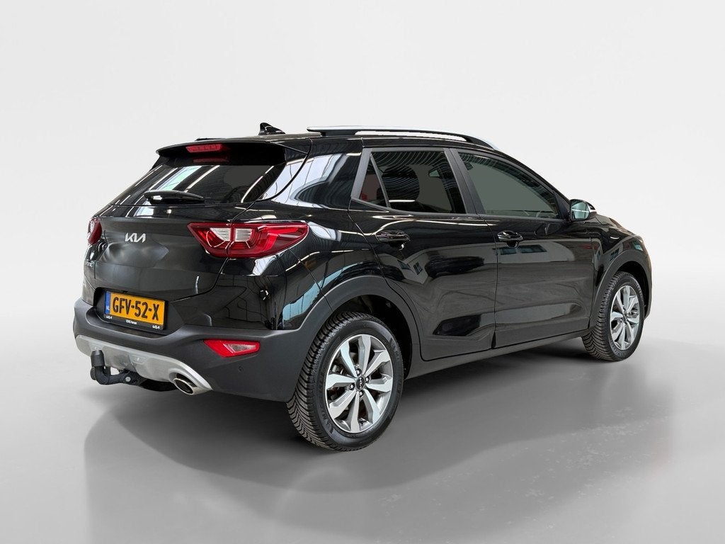 Kia Stonic 1.0 T-GDi MHEV DynamicPlusLine I Camera I CarPlay, Auto's, Kia, Keurmerk '100% Onderhouden', Gebruikt, Euro 6, Zwart