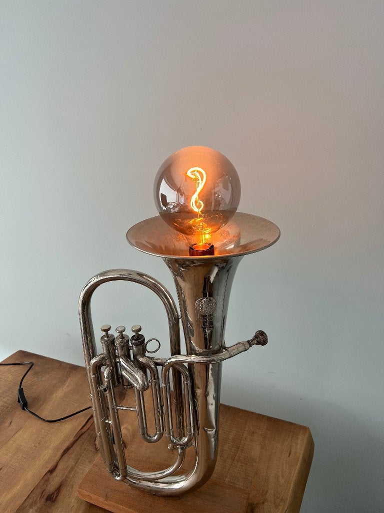 Trompet Cornet Lamp, Huis en Inrichting, Ophalen, Gebruikt, Overige merken, E27 (groot)