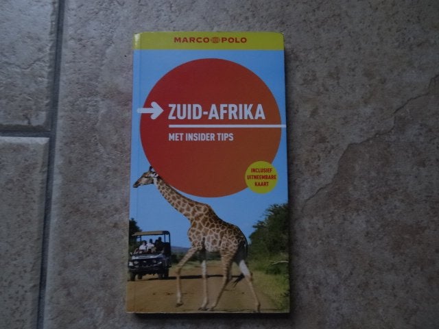 marco polo reisgids Zuid Afrika; Kaapstad/gids met landkaart, Europa, Ophalen of Verzenden, Zo goed als nieuw, Reisgids of -boek