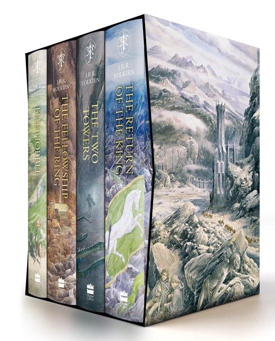 The Hobbit & The Lord of the Rings - Illustrated Box Set, Boeken, Ophalen of Verzenden, Nieuw