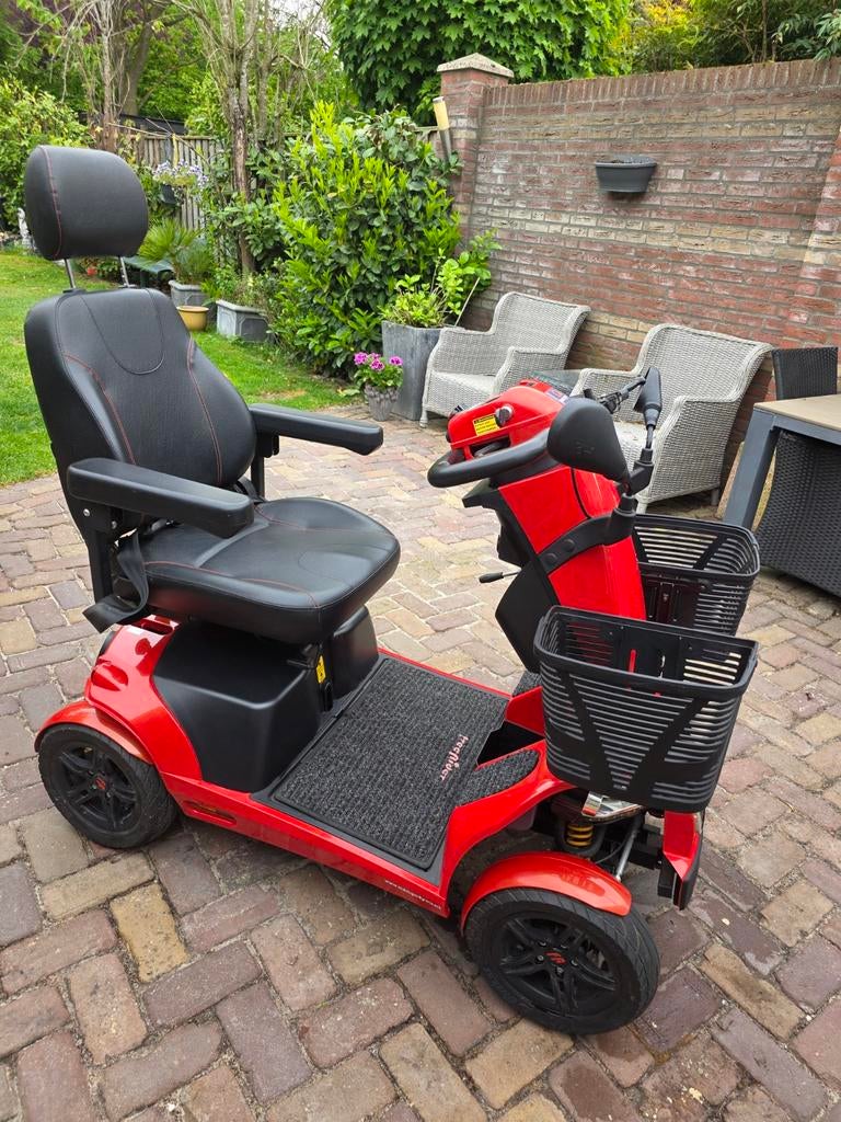 Mooie rode mango FR1, Diversen, Brommobielen en Scootmobielen, Zo goed als nieuw, Mango, 46 km of meer, 16 km/u of meer, Ophalen of Verzenden
