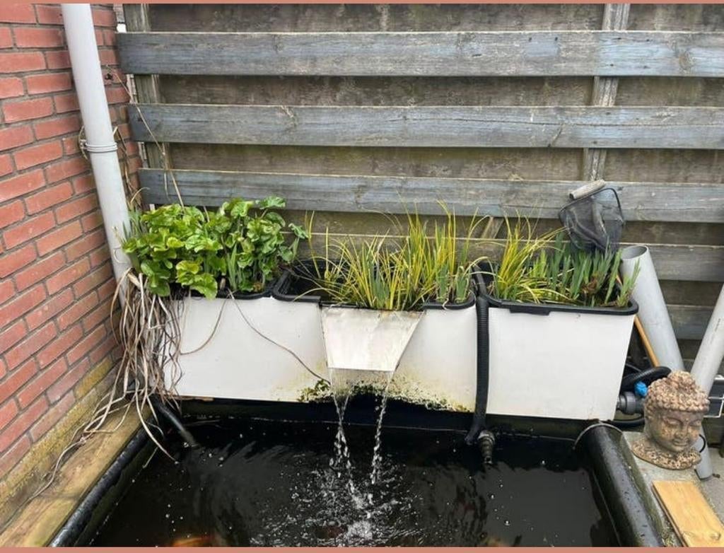 Plantenfilter met waterval, Tuin en Terras, Ophalen of Verzenden, Vijverfilter