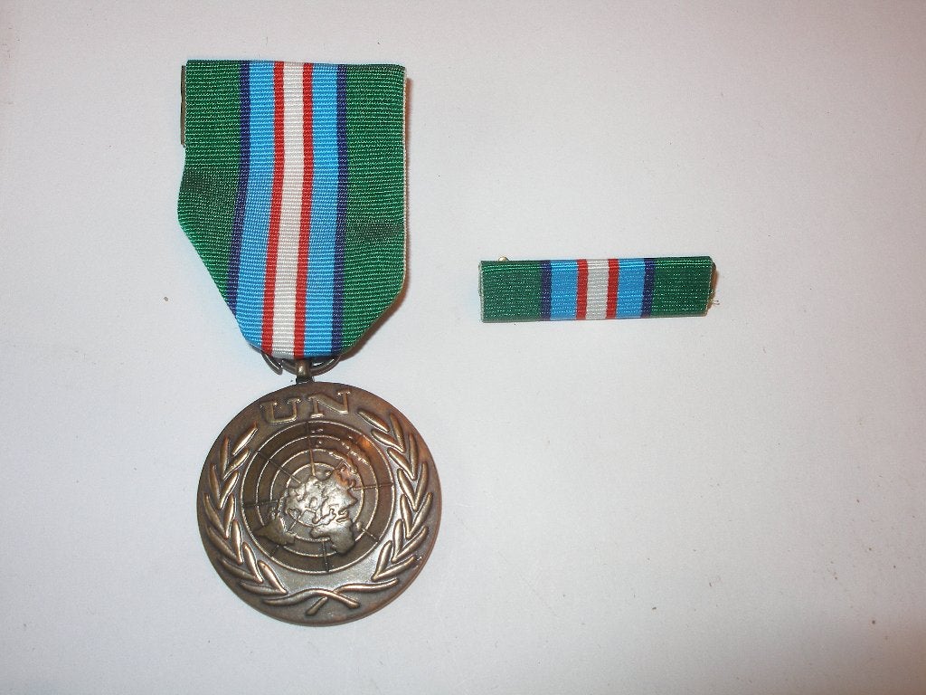 UN medaille Cambodja, mariniers, missie UNAMIC en UNTAC, Ophalen of Verzenden, Marine, Nederland, Lintje, Medaille of Wings