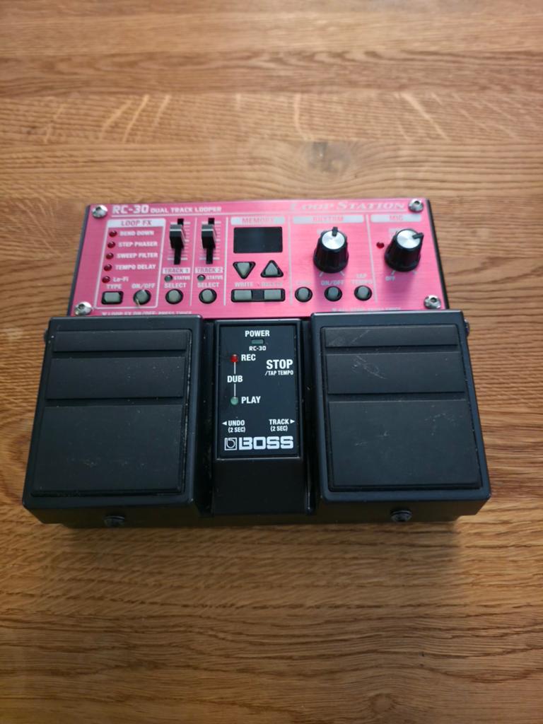 BOSS RC-30 Loop pedaal, Ophalen, Gebruikt