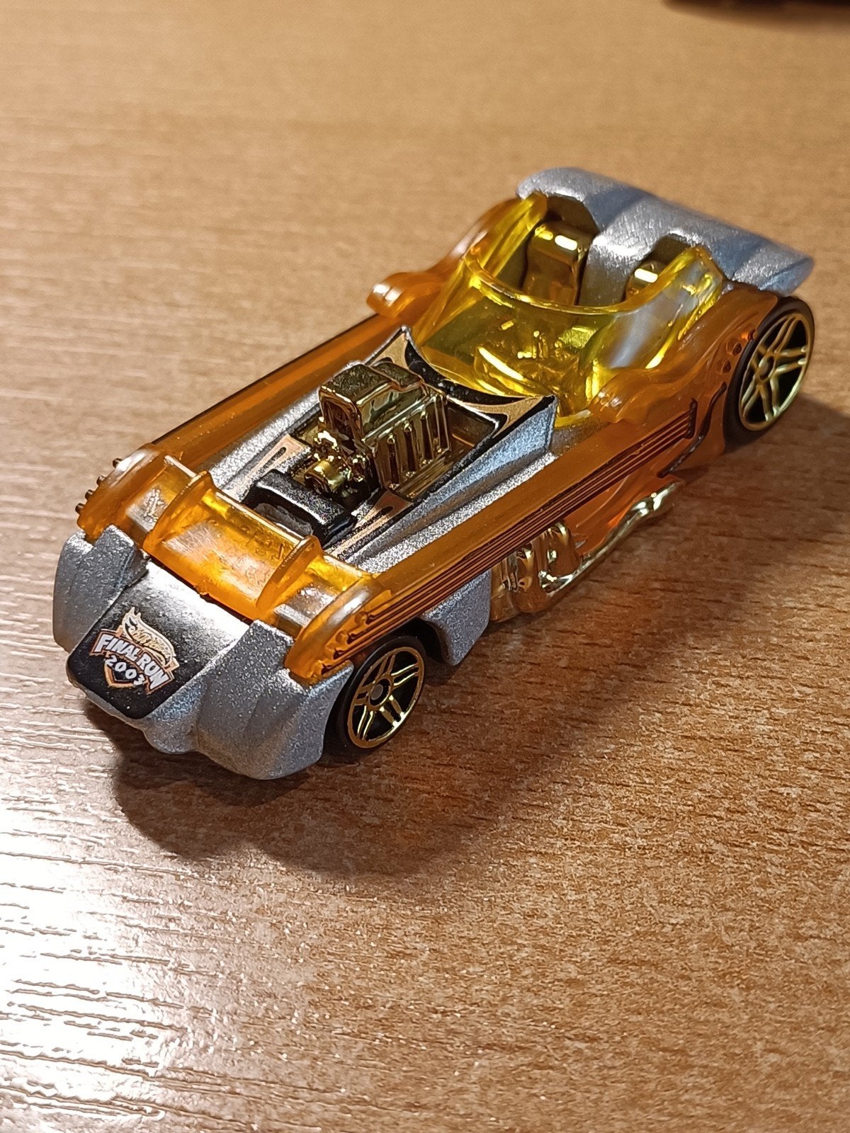 Hot Wheels Twang Thang - Zilver/Oranje Speelgoedauto, Ophalen of Verzenden, Zo goed als nieuw, Overige typen