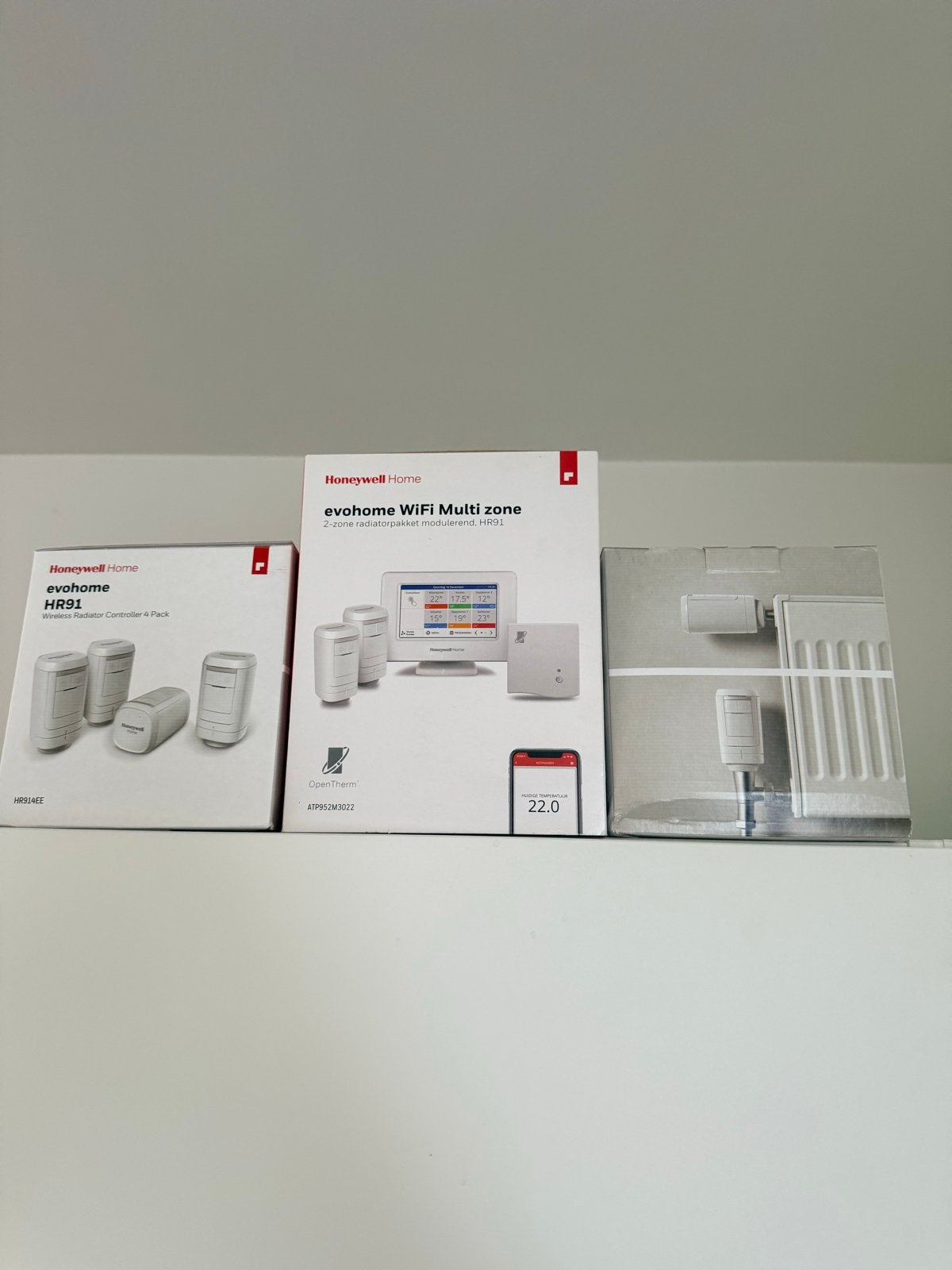 Honeywell Home evohome WiFi 7x, Doe-het-zelf en Verbouw, Thermostaten, Ophalen, Slimme thermostaat, Zo goed als nieuw