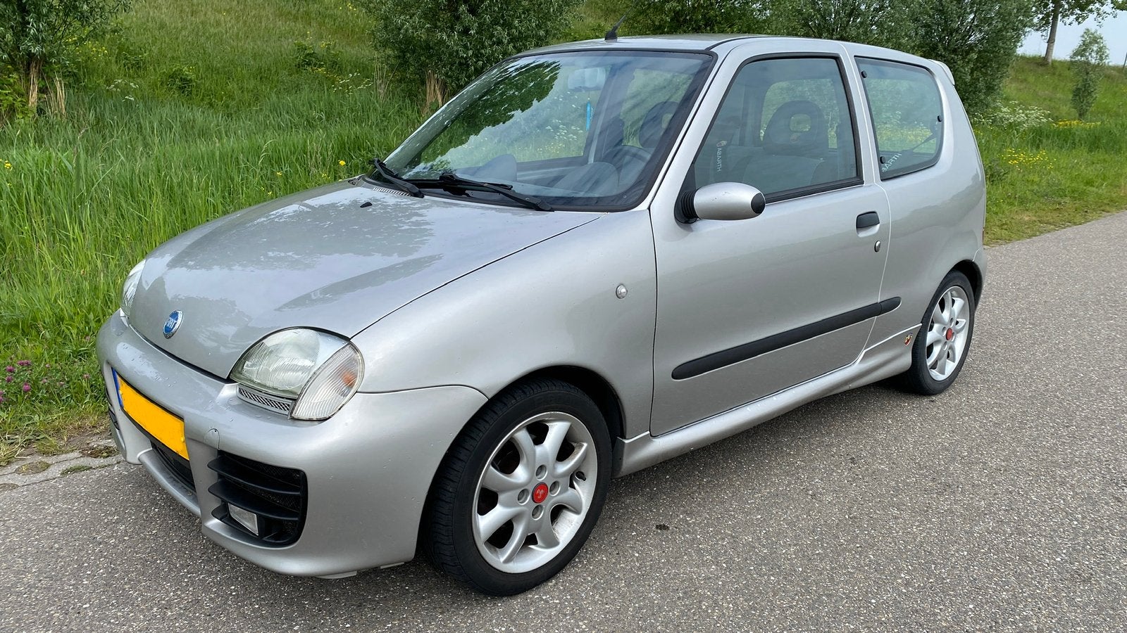 Fiat Seicento 1.1 Sporting Abarth (geen APK), Voorwielaandrijving, Stof, Seicento, Handgeschakeld