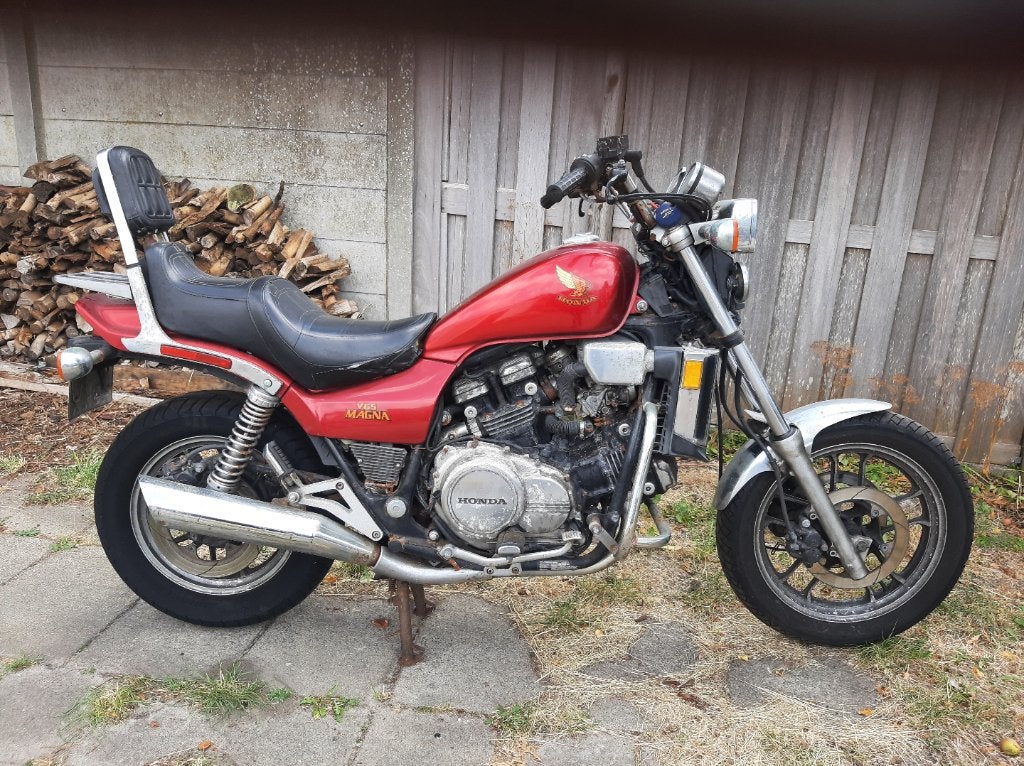 Honda V65 Magna VF1100 1986 opknapper ! Honda VF 1100 86, Motoren, Motoren | Honda, Cardan-aandrijving, Bergen NH, 4 cilinders