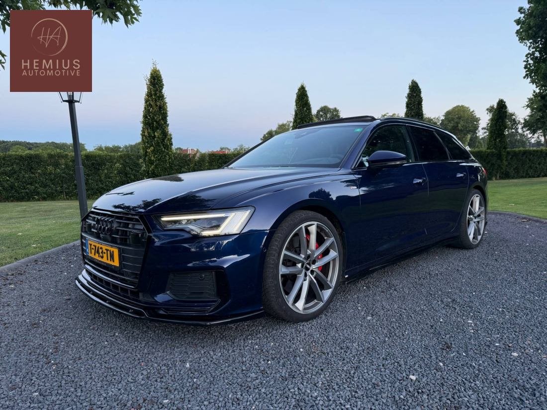 Audi A6 Avant 55 TFSI quattro S - B&O | Pano | Luchtv | Matr, Automaat, Gebruikt, Euro 6, 2995 cc
