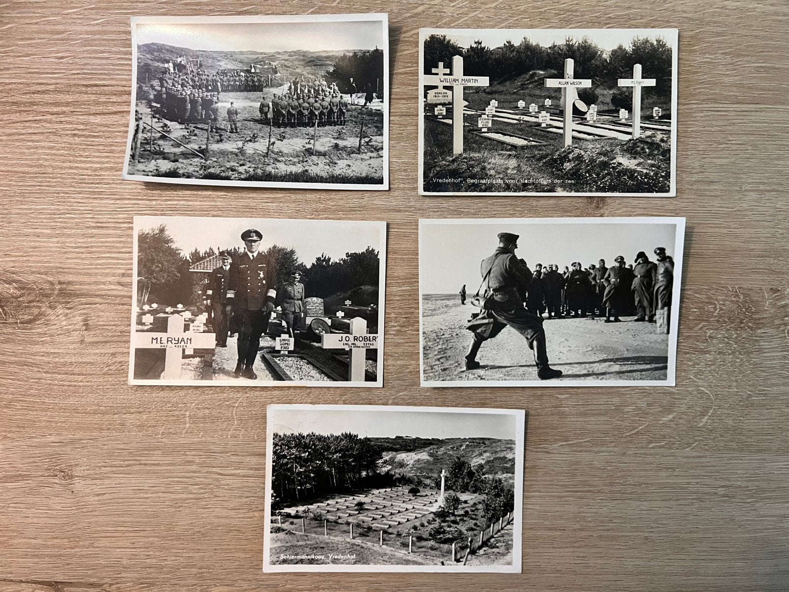 Ansichtkaarten Tweede Wereldoorlog Schiermonnikoog, Verzamelen, Militaria | Tweede Wereldoorlog, Ophalen of Verzenden, Nederland