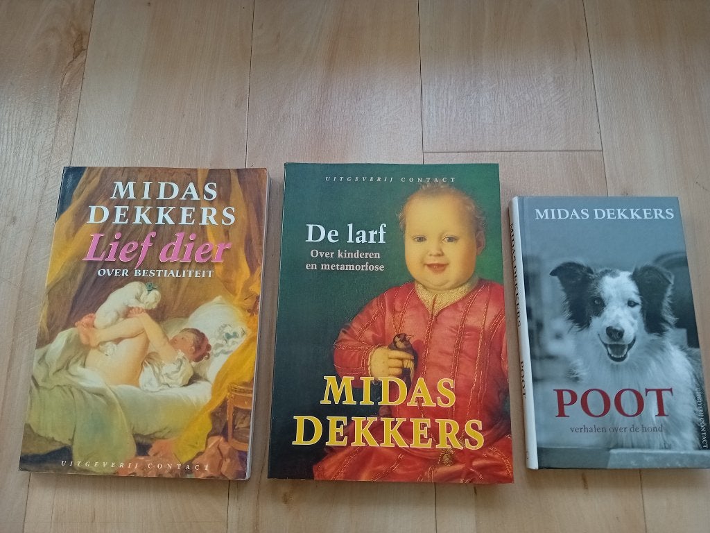 Midas Dekkers ~ Lief Dier, De Larf en Poot., Gelezen, Midas Dekkers, Ophalen of Verzenden, Natuurwetenschap