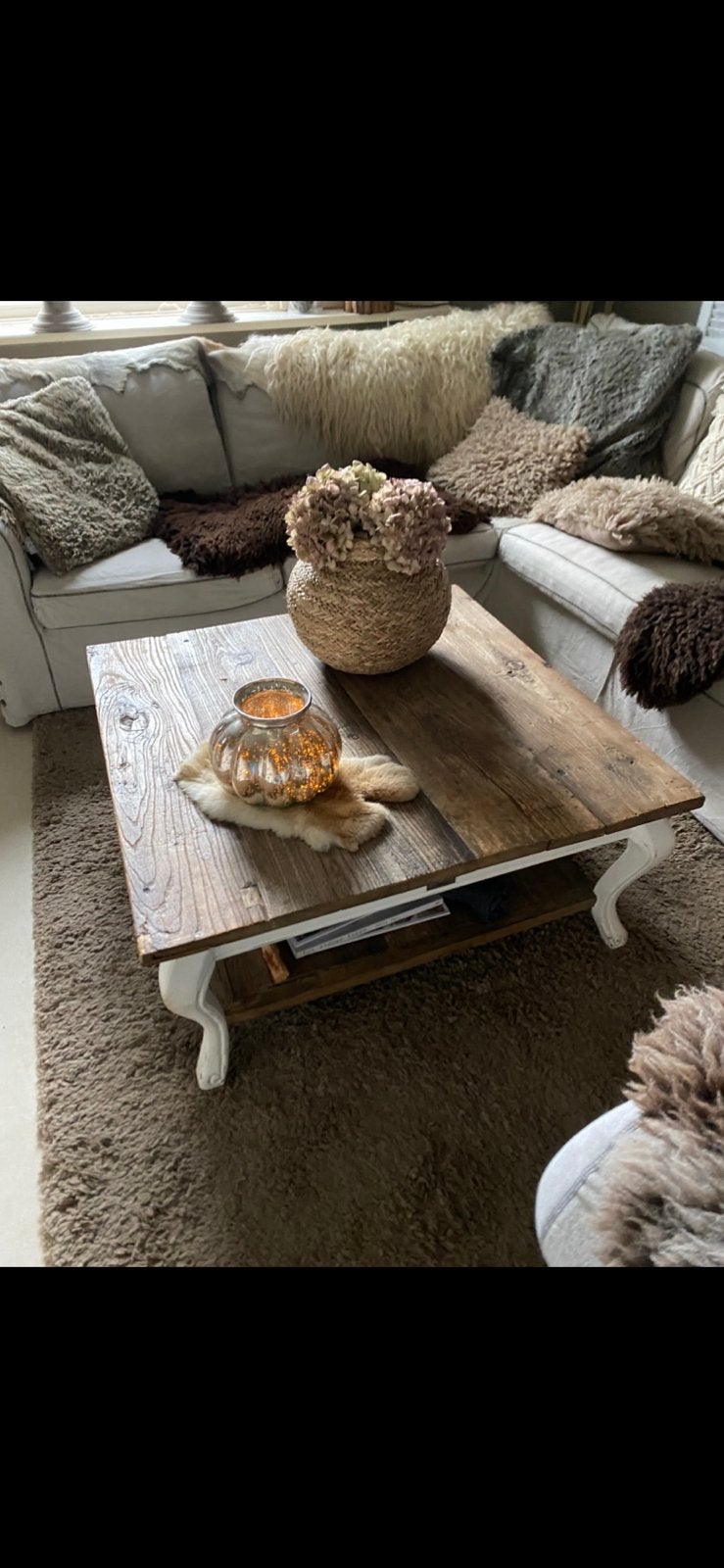 Riviera maison salontafel, Ophalen, 100 tot 150 cm, 50 tot 100 cm, Zo goed als nieuw