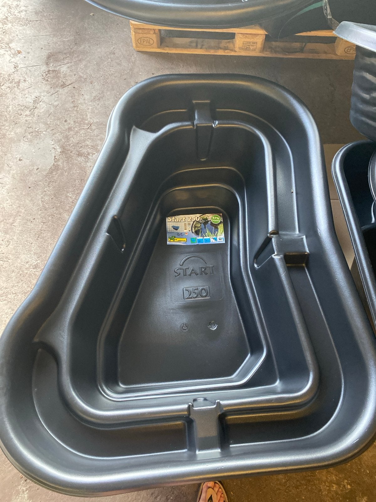 Ubbink Start 250 voorgevormde vijver - 250 liter, Tuin en Terras, Vijvers, Ophalen, Nieuw