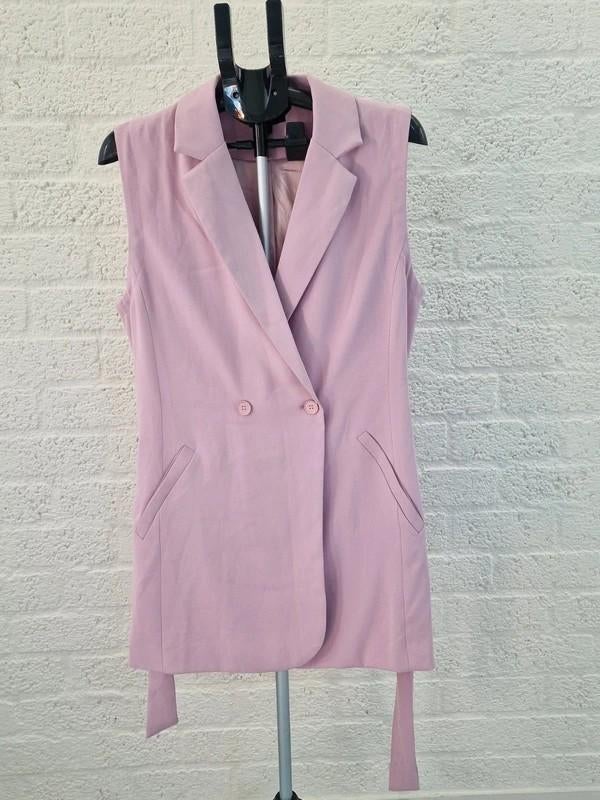 G-maxx gilet XL lichtroze blazer waistcoat, Ophalen of Verzenden, Zo goed als nieuw, Maat 46/48 (XL) of groter, Roze