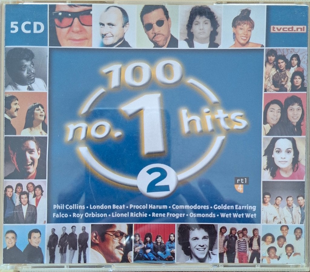 TE KOOP! 5-CD's 100 no. 1 Hits - nr. 2!, Gebruikt, Pop, Ophalen of Verzenden, Verzamelalbum
