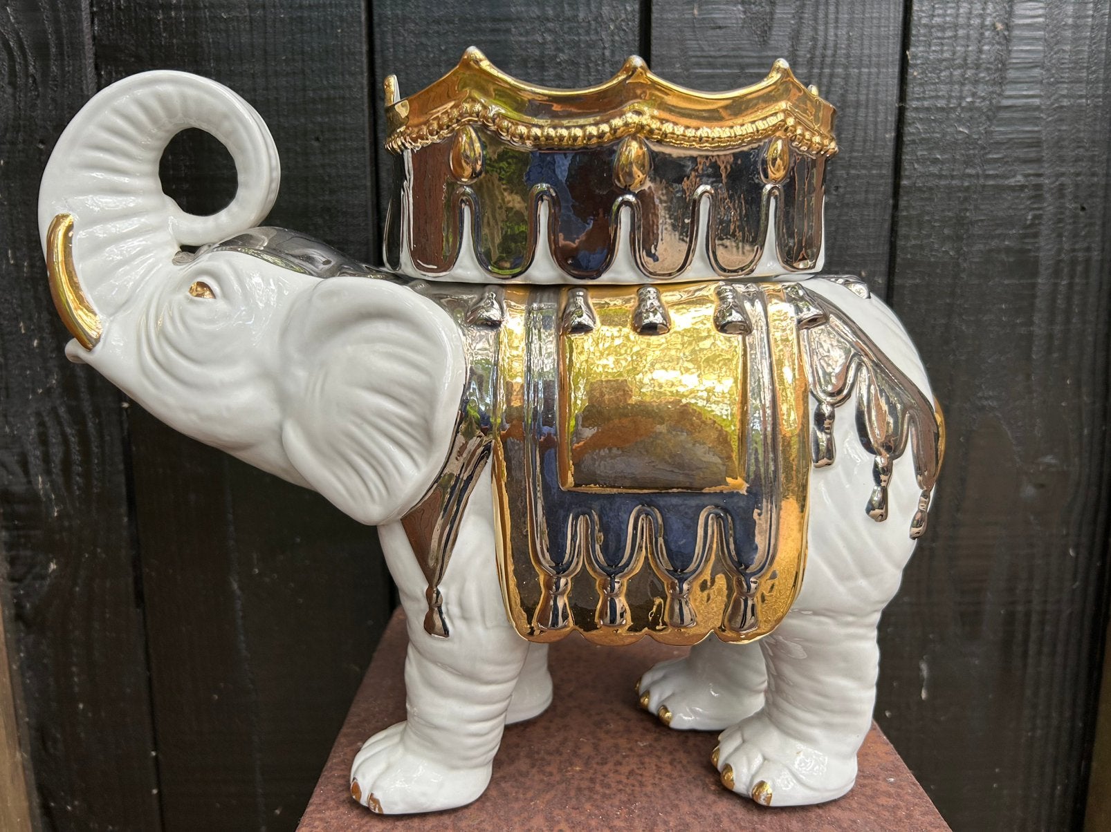 Porseleinen olifant vintage, Ophalen