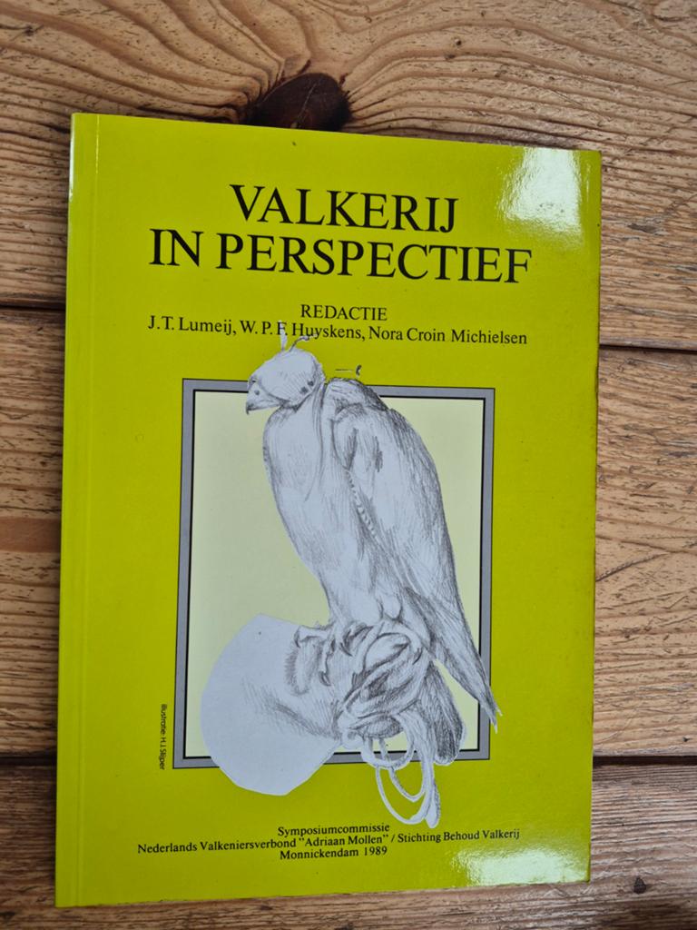 Valkerij in Perspectief - Boek over valkerij, Verzenden, Gelezen, Vogels, J.T. Lumeij, W.P.F. Huyskens, Nora Croin Michielsen