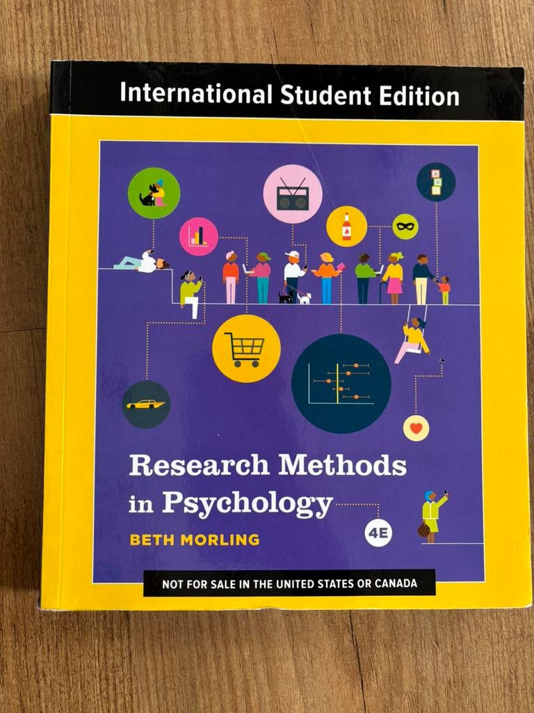 Research methods in psychology 4e, onderzoeksmethoden, Boeken, Ophalen of Verzenden, Alpha, Zo goed als nieuw, WO