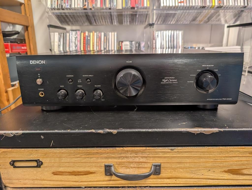 Denon PMA-520AE Versterker + gratis DCD-520AE Cd speler, Audio, Tv en Foto, Versterkers en Receivers, Ophalen of Verzenden, Denon