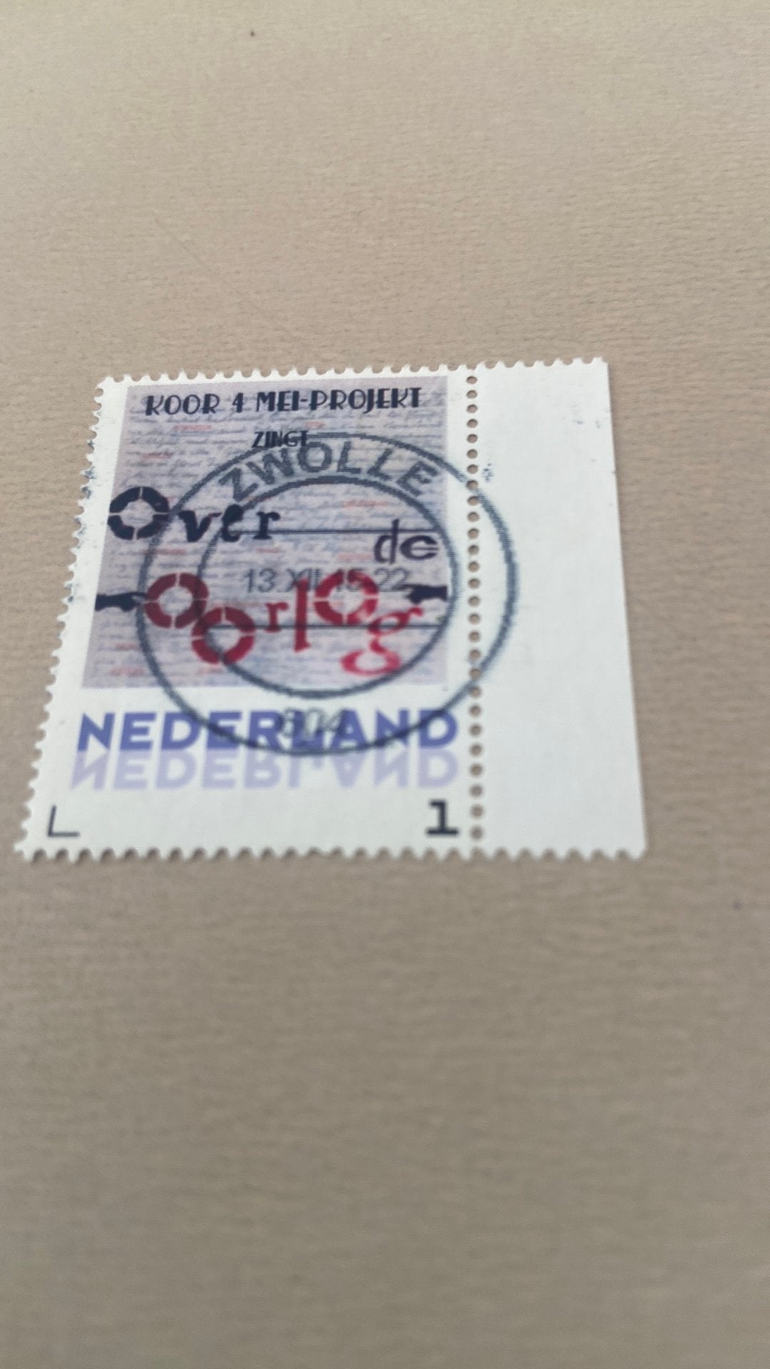 Nederland, Ophalen of Verzenden, Gestempeld