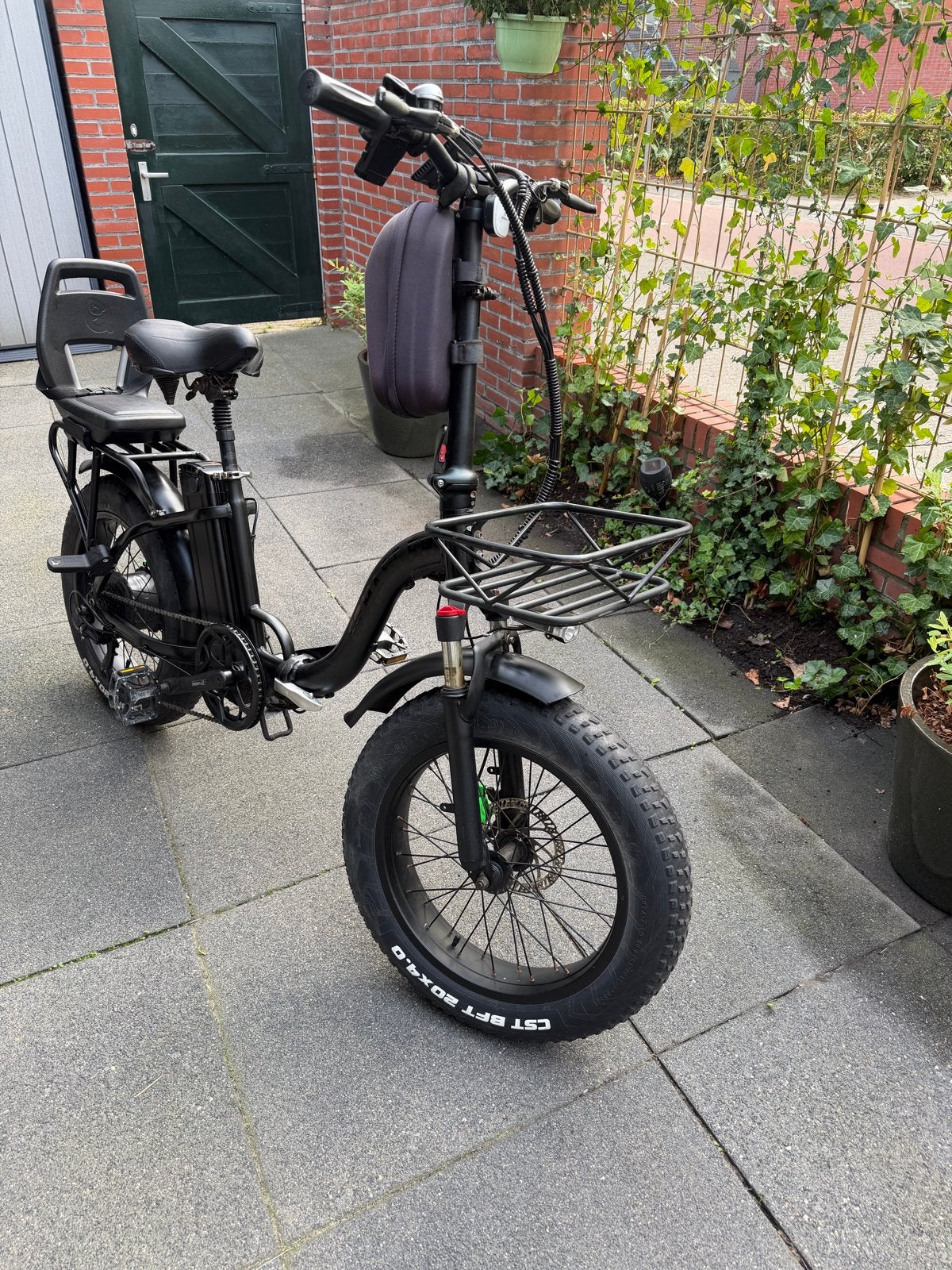Fatbike esmaster en kinderzitje, Ophalen, Gebruikt, 50 km per accu of meer