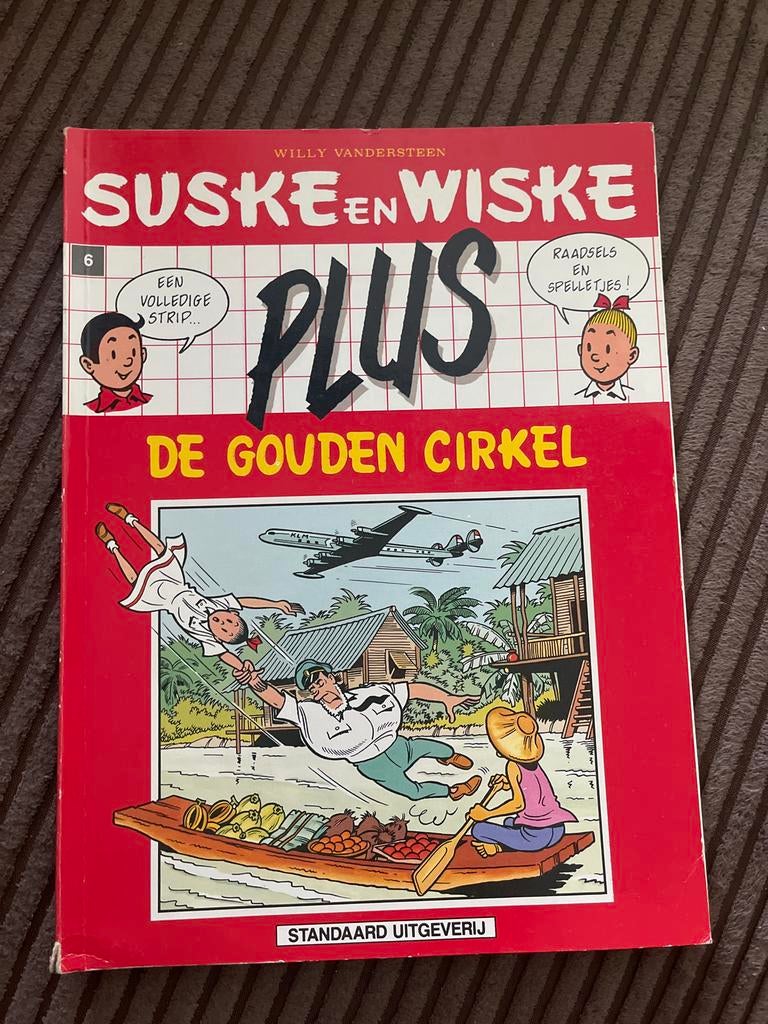 Suske en Wiske Plus 6: De Gouden Cirkel, Eén stripboek, Ophalen of Verzenden, Gelezen