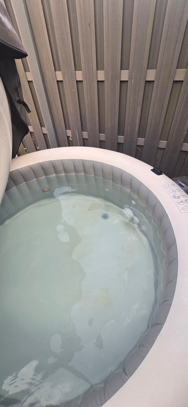 Intex PureSpa Opblaasbare Jacuzzi met Accessoires, Ophalen of Verzenden, Gebruikt, Afdekzeil, Opblaasbaar