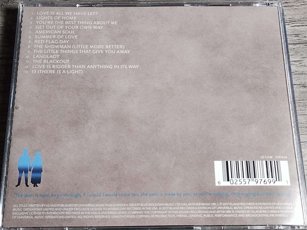 U2 - Songs Of Experience, Ophalen of Verzenden, Zo goed als nieuw, Pop