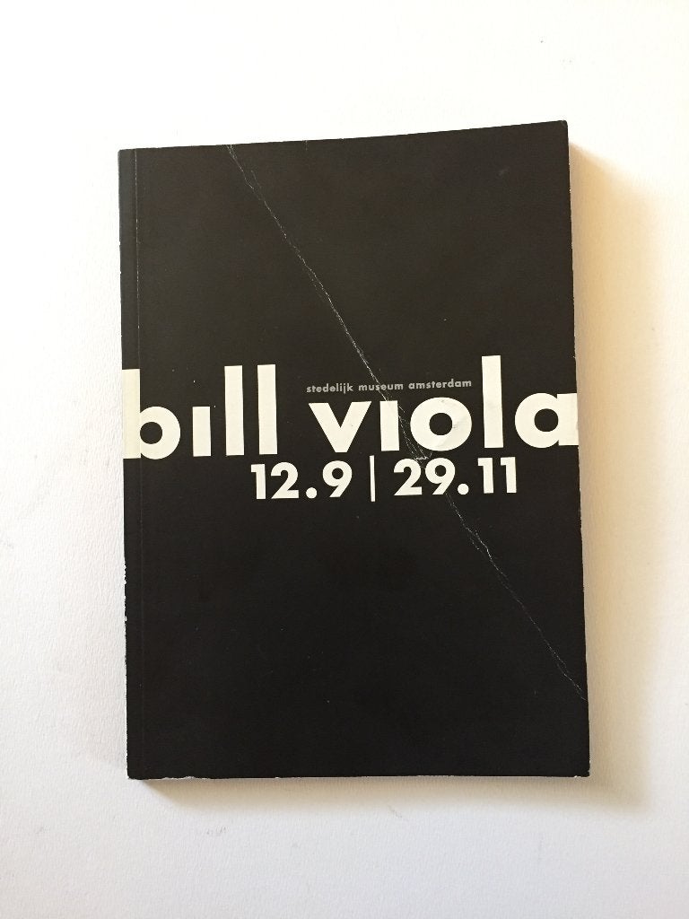 Bill Viola 12.9 | 29.11 - Stedelijk Museum Amsterdam, Ophalen of Verzenden, Gelezen, Overige onderwerpen