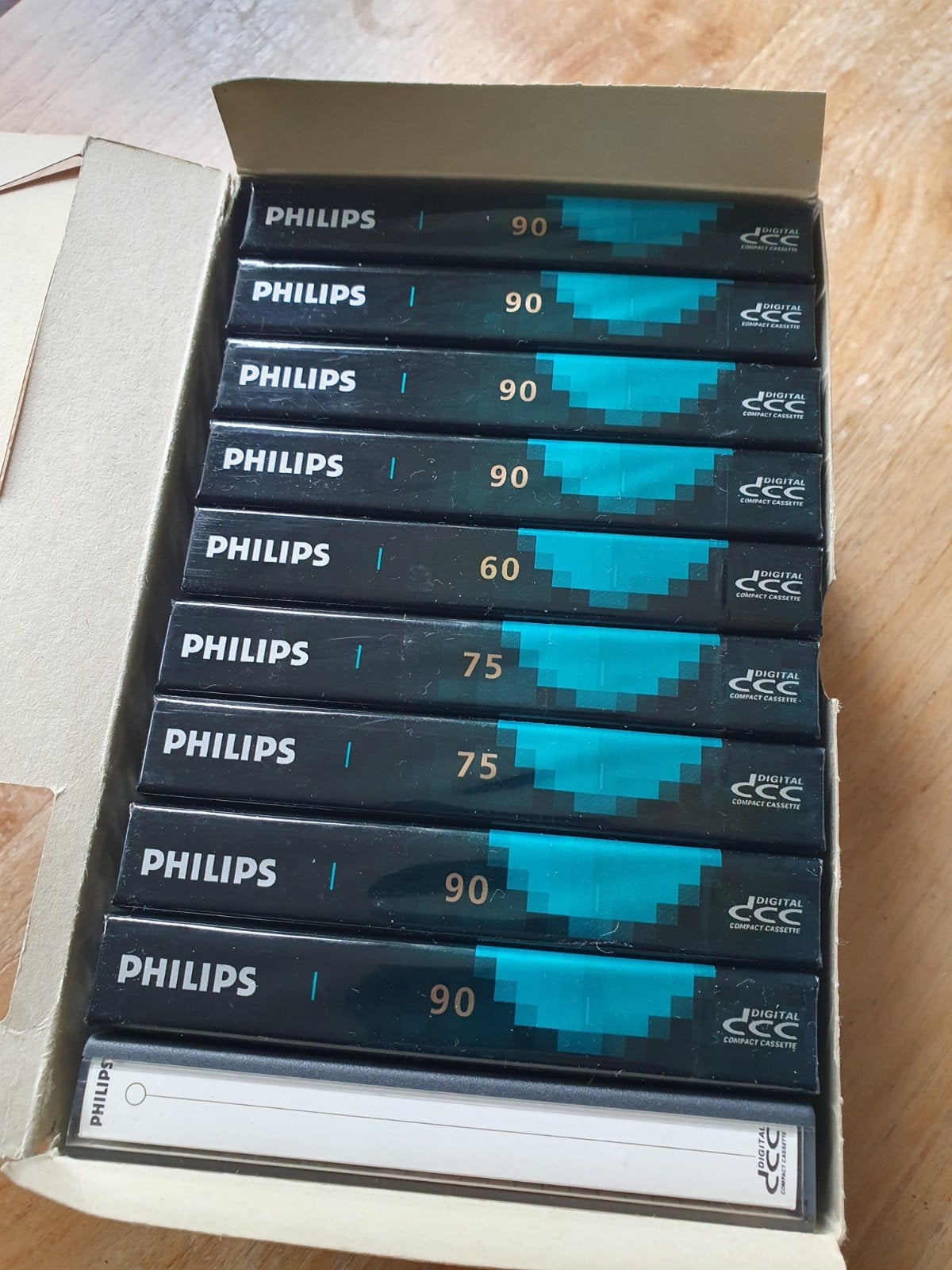 Philips Digital Compact Cassettes dcc diverse soorten., Cd's en Dvd's, 2 t/m 25 bandjes, Overige genres, Ophalen of Verzenden