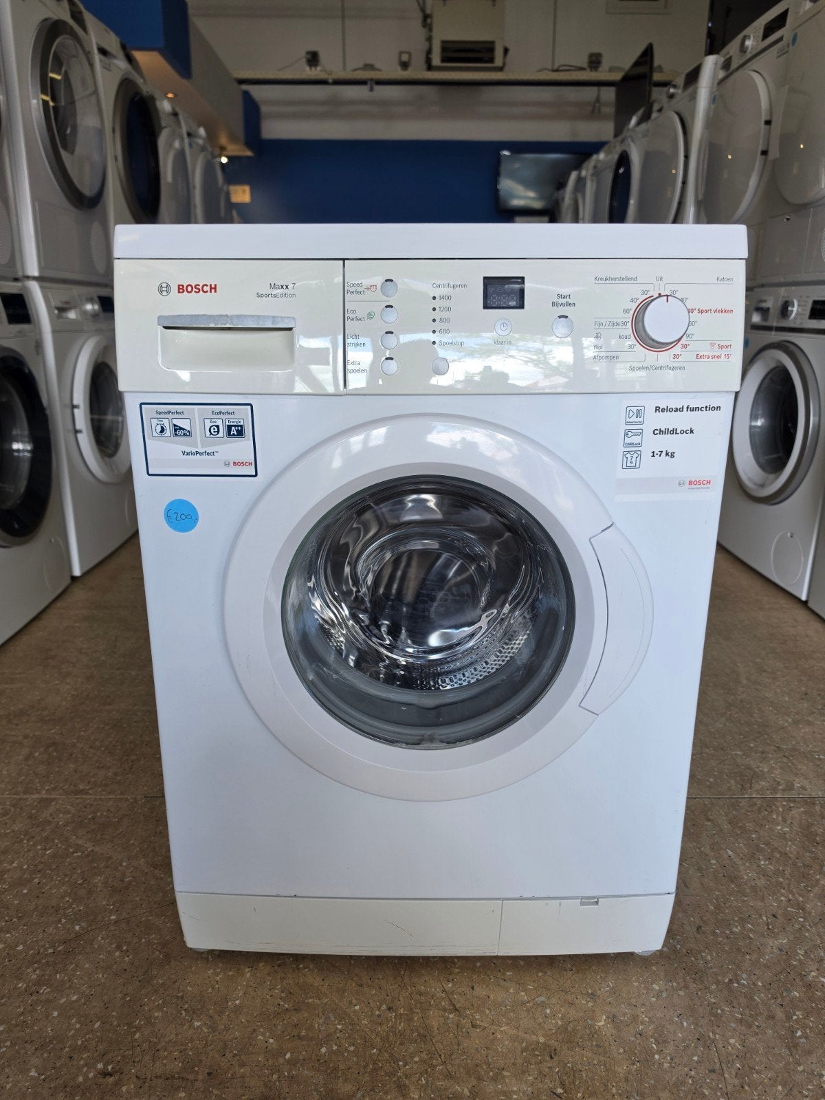 Bosch Maxx wasmachine | 7 kilo | A+ | Gratis thuis 🚚✅️, Bosch, Jirnsum, Ophalen of Verzenden, Zo goed als nieuw