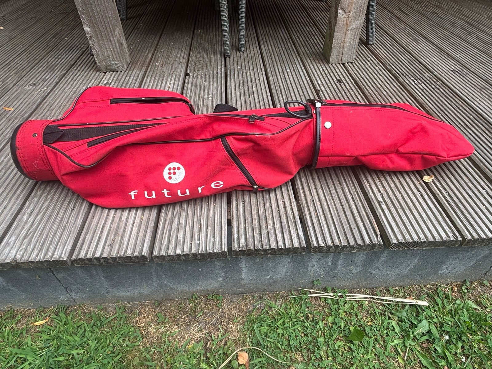 Rode golfset met tas - Red Zone Junior, Sport en Fitness, Golf, Ophalen, Gebruikt, Set, Overige merken