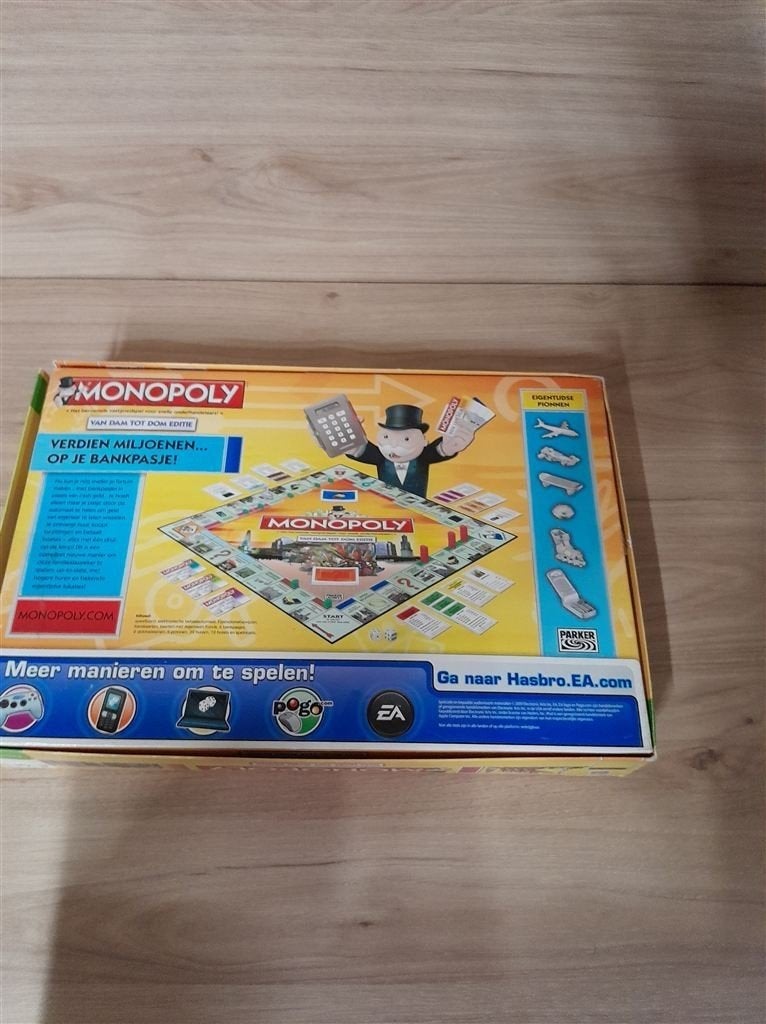 monopoly van dam tot dom editie [s1121], Verzenden, Zo goed als nieuw