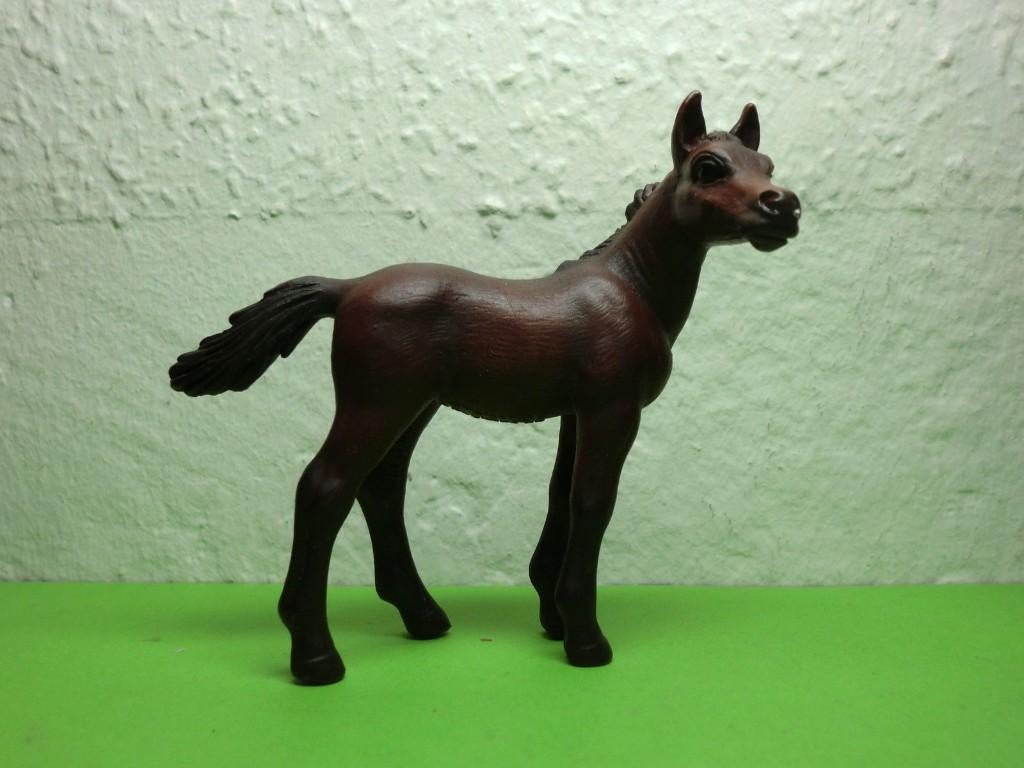 Schleich 13276 Arabier veulen, dierfiguur, Ophalen of Verzenden, Zo goed als nieuw, Paard, Beeldje of Figuurtje
