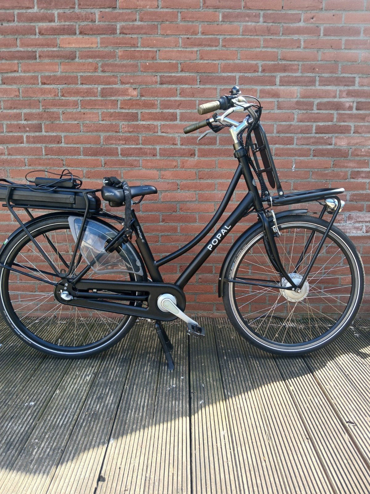Popal Prestige-E dames framemaat 48, Fietsen en Brommers, Elektrische fietsen, Zo goed als nieuw, 47 tot 51 cm, 30 tot 50 km per accu