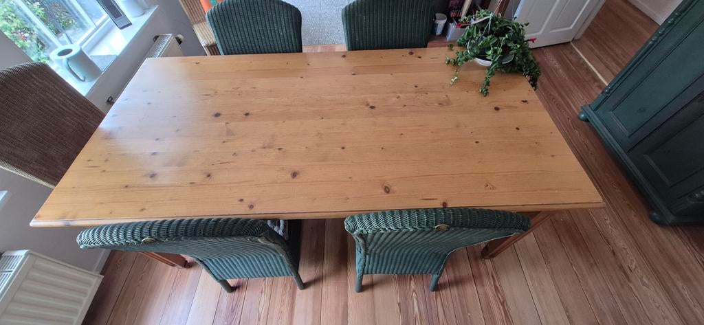 Te koop 6 persoons eetkamer set, Huis en Inrichting, Tafels | Salontafels, Ophalen, 50 tot 100 cm, Zo goed als nieuw, Minder dan 50 cm