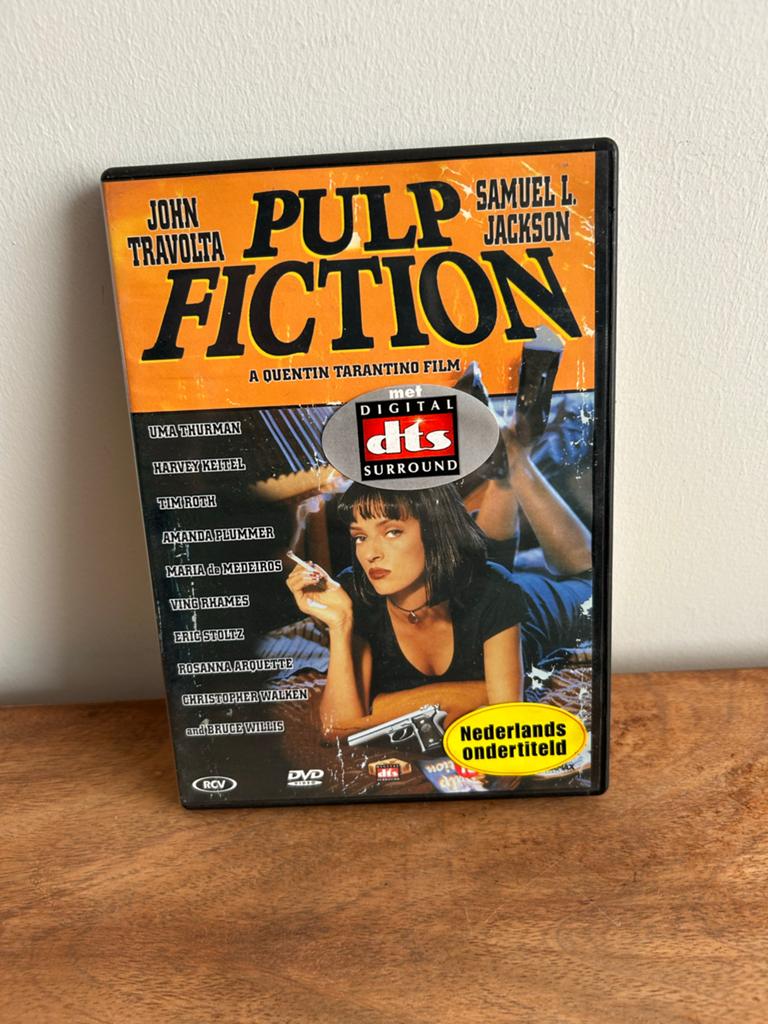 Pulp Fiction DVD - Quentin Tarantino Klassieker, Vanaf 16 jaar, Ophalen of Verzenden, Zo goed als nieuw