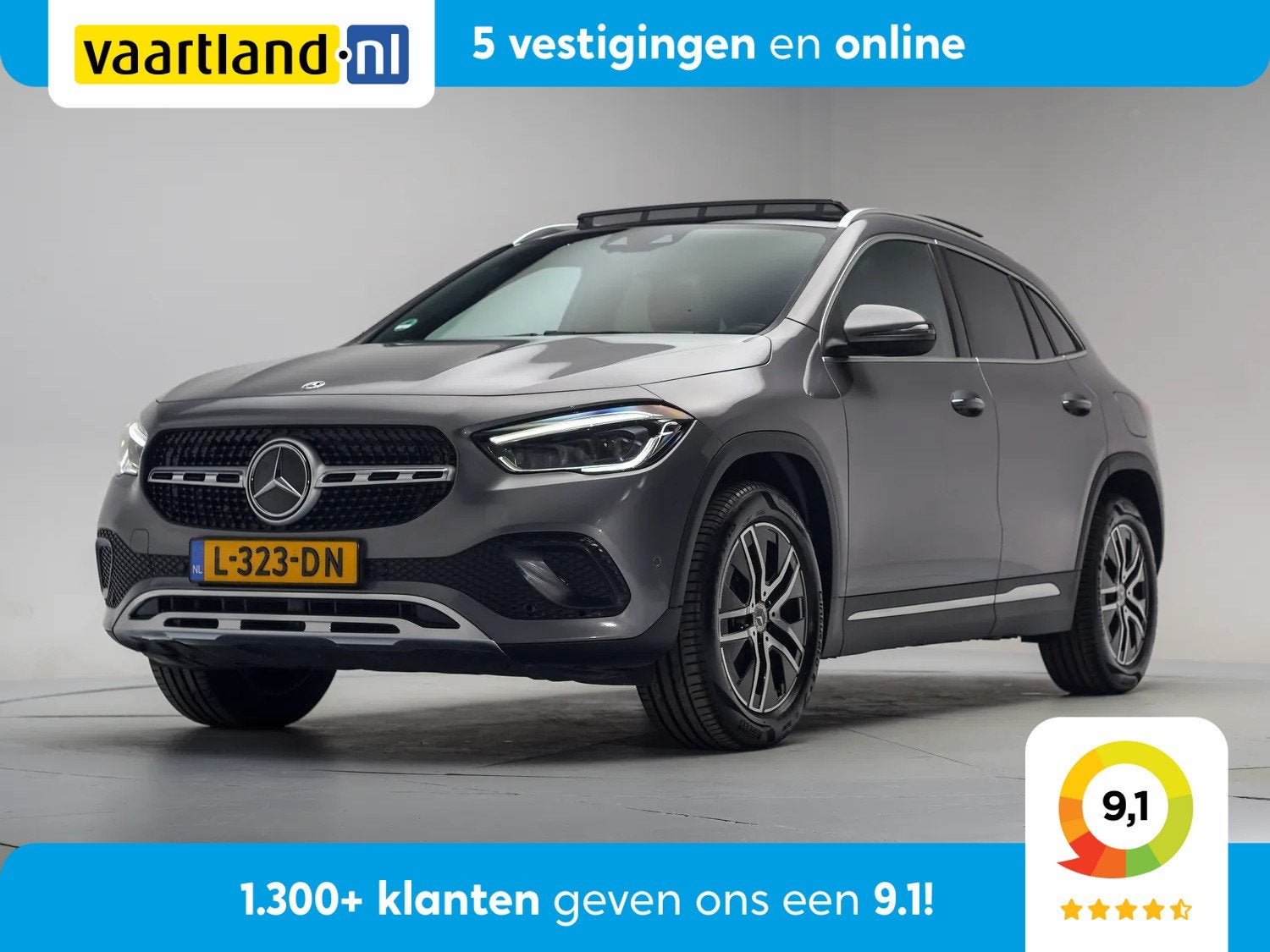 Mercedes-Benz GLA 200 Business Solution Luxury Aut. [ Panora, Automatische klimaatregeling, 4 cilinders, 163 pk, SUV of Terreinwagen