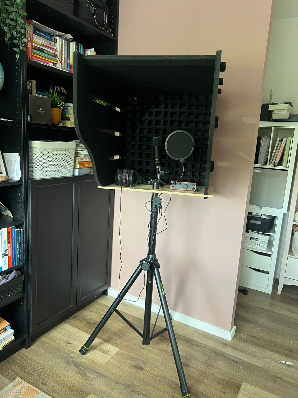 Vocal booth voor thuis inclusief Focusrite studiobundel, Overige artiesten